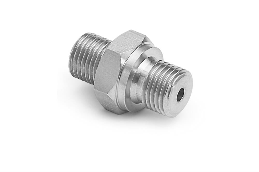 1/8" Male NPT x 1/4" Male BSPP Hex Nipple, FIT18MN14MB