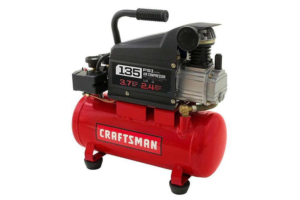 3 Gallon oil lube 135PSI portable air compressor-SRS-3G-LD