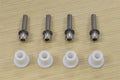 Bushing & Locking Screws for MTI's Split Test Cell for Lithium Air Battery Research STC-AIR-BLS