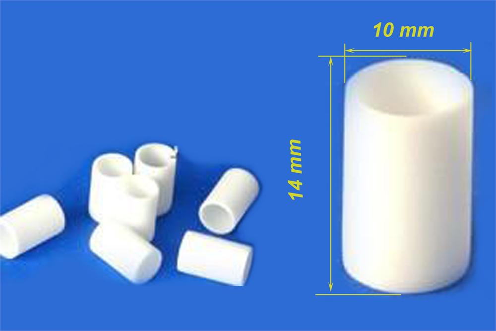 Alumina (Al2O3) Cylindrical Crucible from 0.1 mL to 3000mL optional