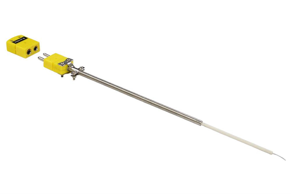 Thermocouple: S type 14" Length with open end Alloy & Ceramic sheath - TCSG15