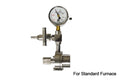 Single Side 1" Tube Sealing Assembly with Valve and 1/4" TC Insert -FL25FT