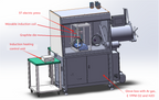 Rapid Heated Pressing Furnace up to 1600°C & 100 MPa in a Glovebox - GBF1700RHP4