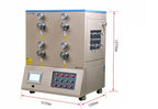 1200C Max 4 Channel Tube Furnace w/ 3"ID Quartz Tube for Hi-Throughput Annealing - GSL1700XMGI4