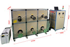 1200C Max 6 Channel High Cleanliness Hydrogen Furnace for Hi-Throughput Annealing - GSL-1200X-MGI-6-H2