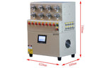 1200C Max 8 Channel Tube Furnace (20mm Quartz) for Hi-Throughput Annealing - GSL-1200X-MGI-8