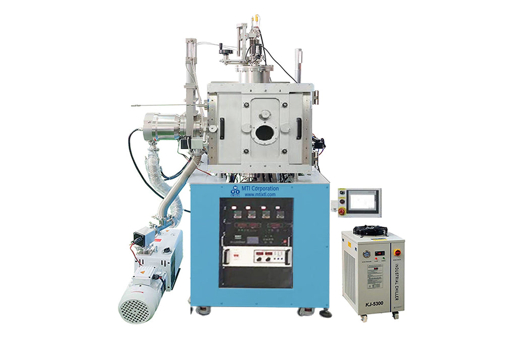 High Vacuum Thermal Evaporation Coater With Six Sources for Perovskite Solar Cells - GSL-1800X-ZF6-PSC