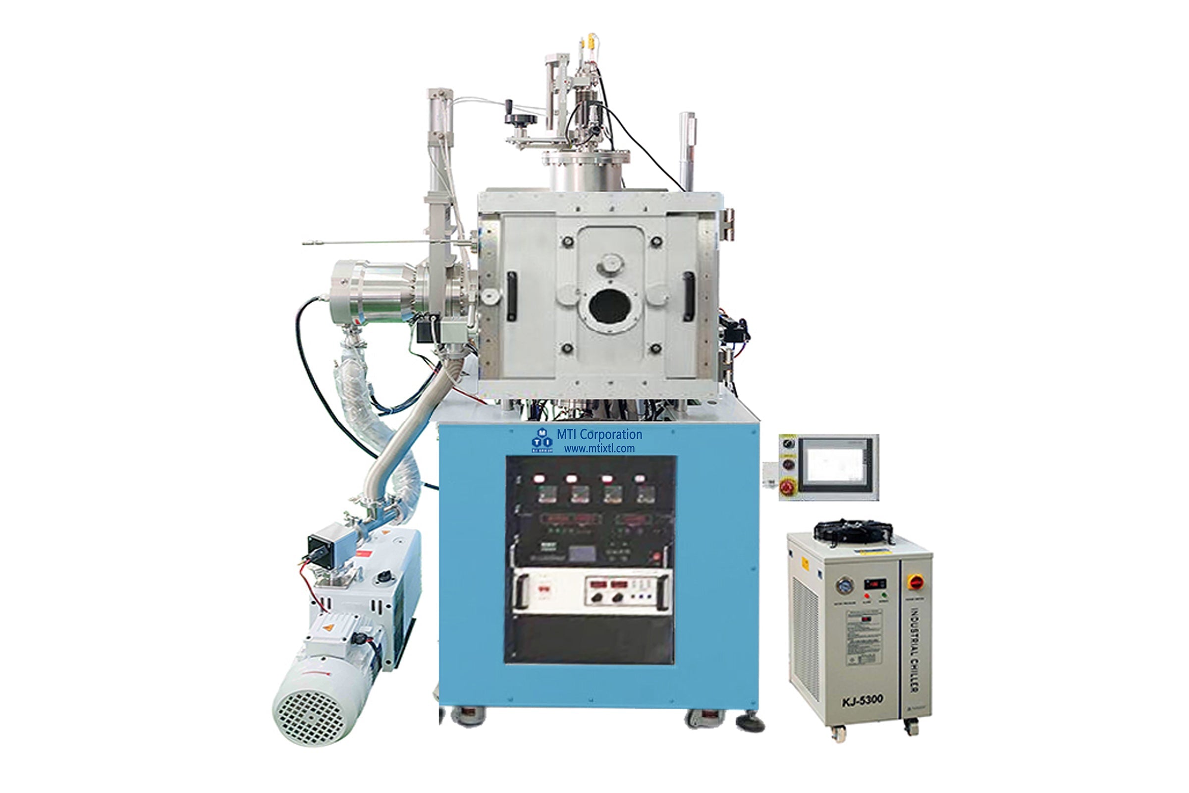 High Vacuum Thermal Evaporation Coater With Six Sources for Perovskite Solar Cells - GSL-1800X-ZF6-PSC