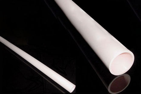 3.15" x 40" (80 OD x 74 ID x 1000mm L) Alumina Ceramic Tube - TA80D1000