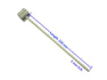 Thermocouple: B type (Pt-Rh to Pt-Rh) 9 1/4" Length with Alumina sheath (Up to 1700C) - IH25TCB