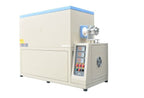 1800C Three Zones Tube Furnace (60mm OD) with Vacuum Flanges & Quartz Window - GSL-1800X-60-III