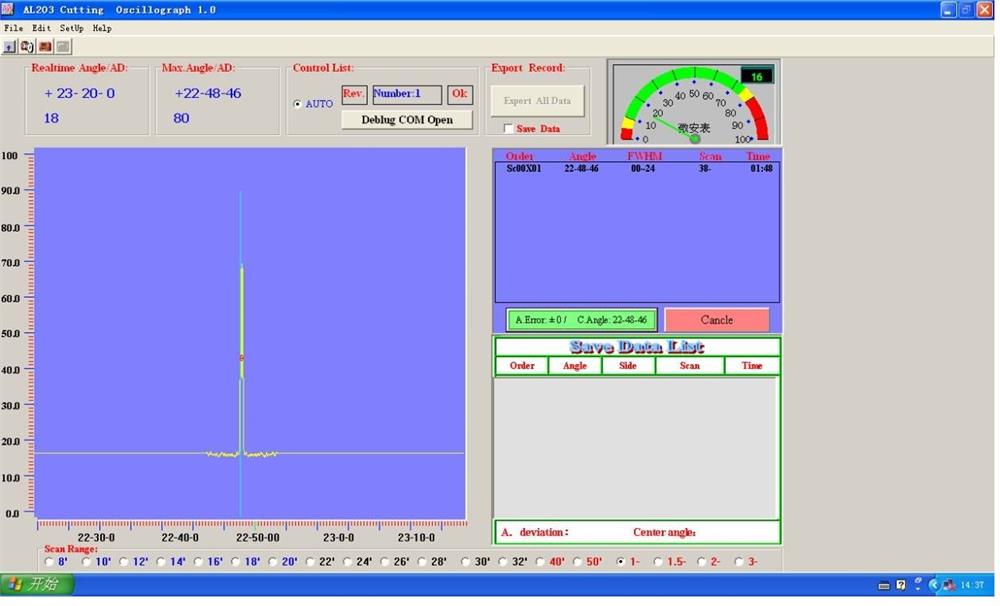 GdScO3 (110) 5x5x0.5mm 1sp - GSOe050505S1US