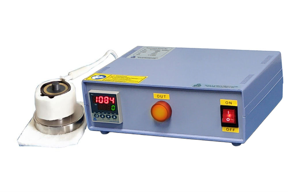 Max. 550C Heating Jacket and Temperature Controller with 12mm ID Si3N4 Pressing Die - HC-SiN-12