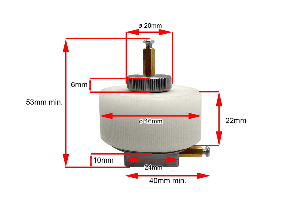 Quick Assembly Split Coin Cell ( 20mm ID) for Battery Material testing, No More Crimper - HSTC