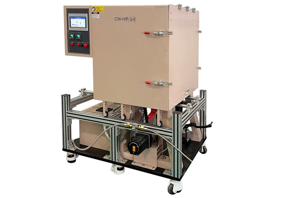 1200°C Max. Swingable Dual Heating-zone High Pressure Furnace -10 MPa for GaN Crystal Growth - CM-HIP-2-II