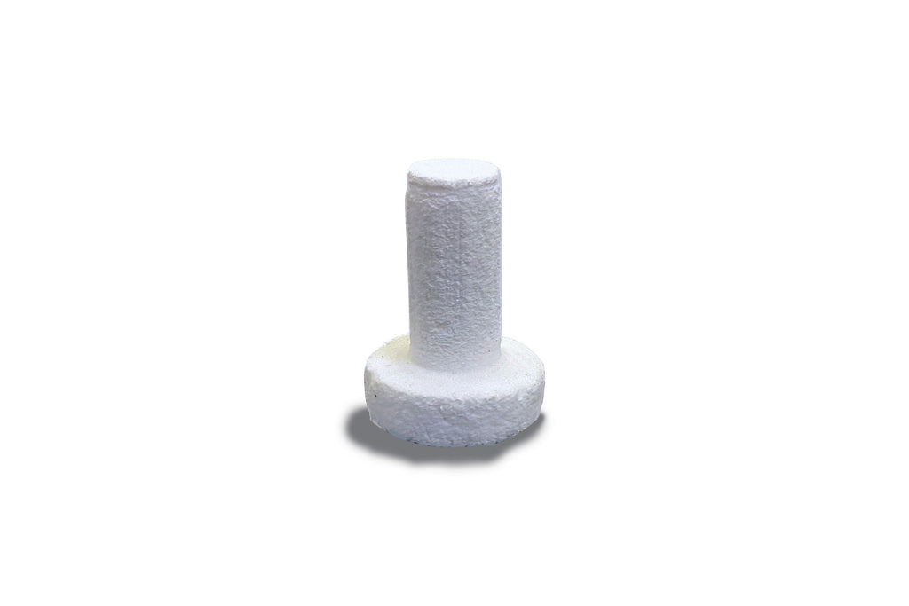 Alumina Foam Block: 21.5 mm Diameter (T-shape) for 1" Hybrid Furnace-FTB22