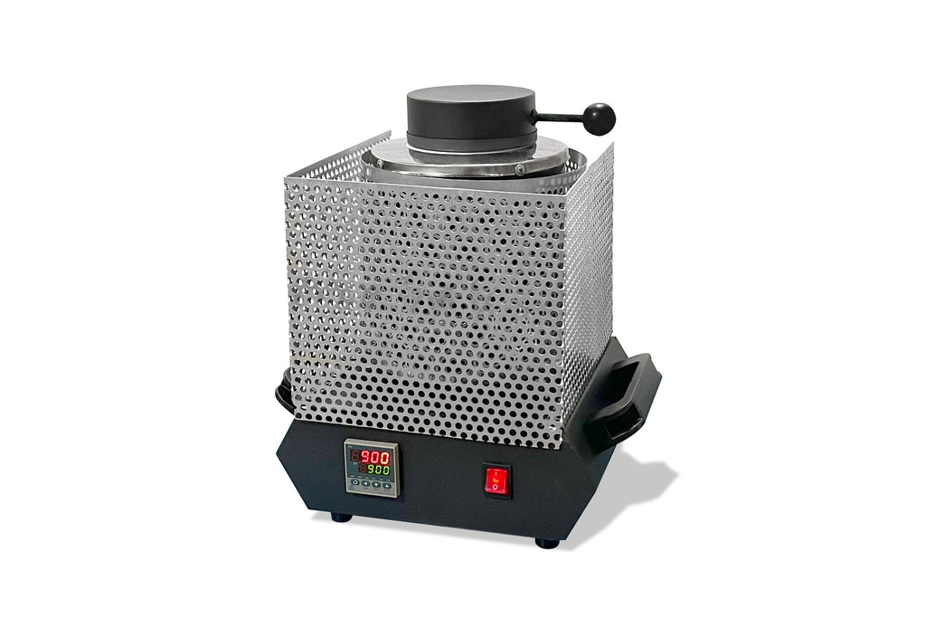 1100C Compact Crucible Melting Furnace w/ Programmable Controller - KSL1100XSV