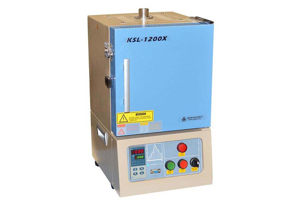 1250C Small Box Furnace (6x6 x7", 4.2 liter) with Programmable Controller - KSL-1200X-J