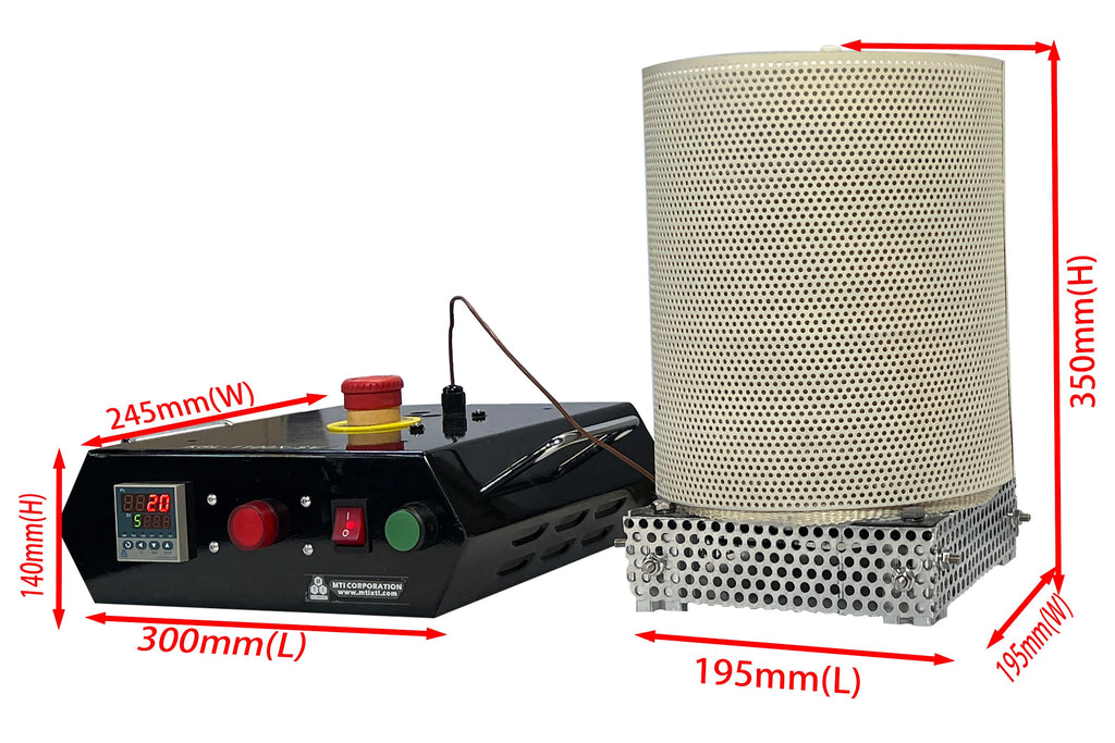 1250 ºC Compact Vertical Box  Furnace for Using inside of Glovebox-KSL-1250X-SV-CT