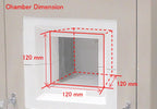 1700ºC Hybrid Furnace (1.7L Box & 1" ID Alumina Tube) with Programmable Controller - KSL-1700X-S-H