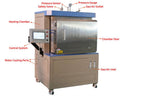 1700°C Max. Heavy Duty Hydrogen Gas Box Furnace 16"x16"x16" (65 L) - KSL-1600X-H5