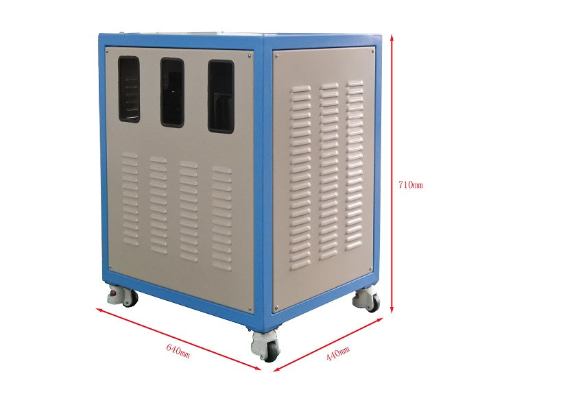 1700C Max. Bottom Loaded Inert Gas Atmosphere Box Furnace, (24x24x24", 216L) - KSL-1700X-GS216