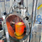 1400ºC Max Vacuum and Atmosphere Controlled Microwave Crucible Furnace - KSL-VMW-1400