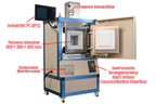 1650°C Max. High Temperature Hydrogen Atmosphere Box Furnace, (8 x 8 x 8") - KSL-1700X-H2