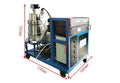700L/S High Speed Turbo Pump Station w/ Touch Screen Controller - GZK-700G