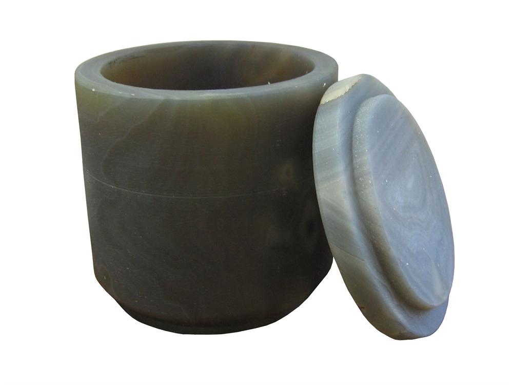 Agate Jar (500ml) with milling balls for SFM1 Milling Machine - MJ1A500