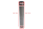 Molybdenum Crucible: 25.5mm OD x 19.5mm ID x 146mm DP - CM-D25H152
