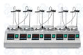 6 stations Digital Heating Plate (100oC) with Magnetic Stirrer(0-2400 RPM) - MS24K6HP-TG