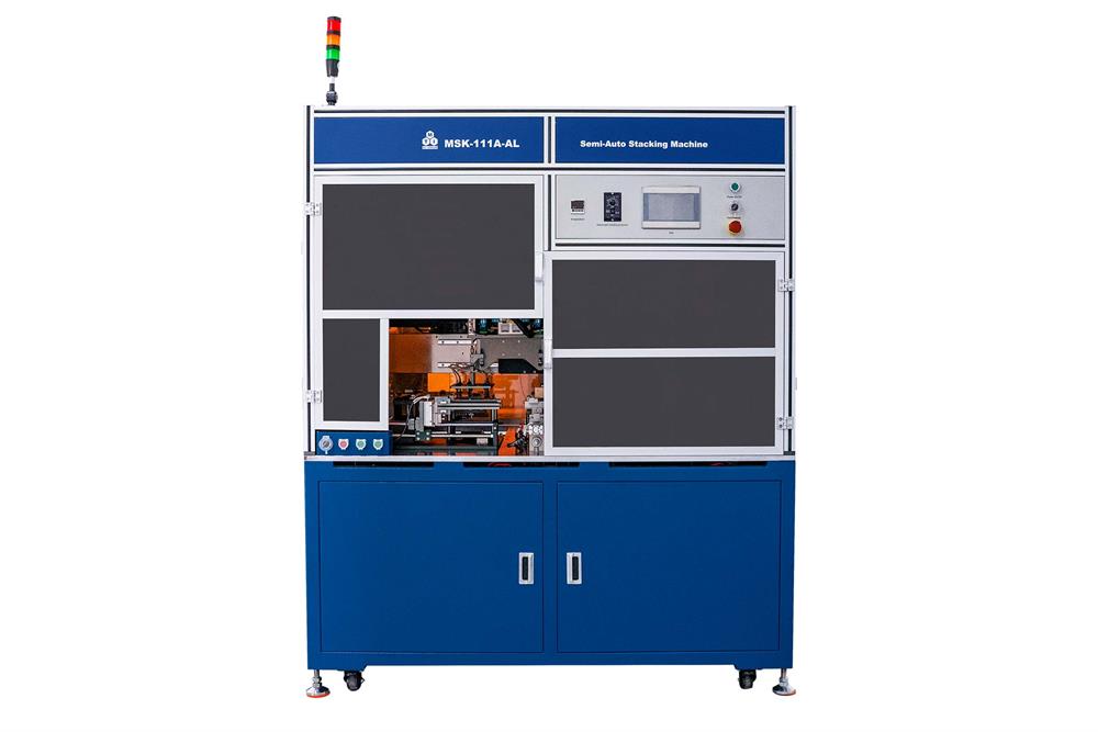 Semi-Auto Large Stacking Machine for Prismatic and Pouch Cells up to 200x150 mm - MSK-111A-AL