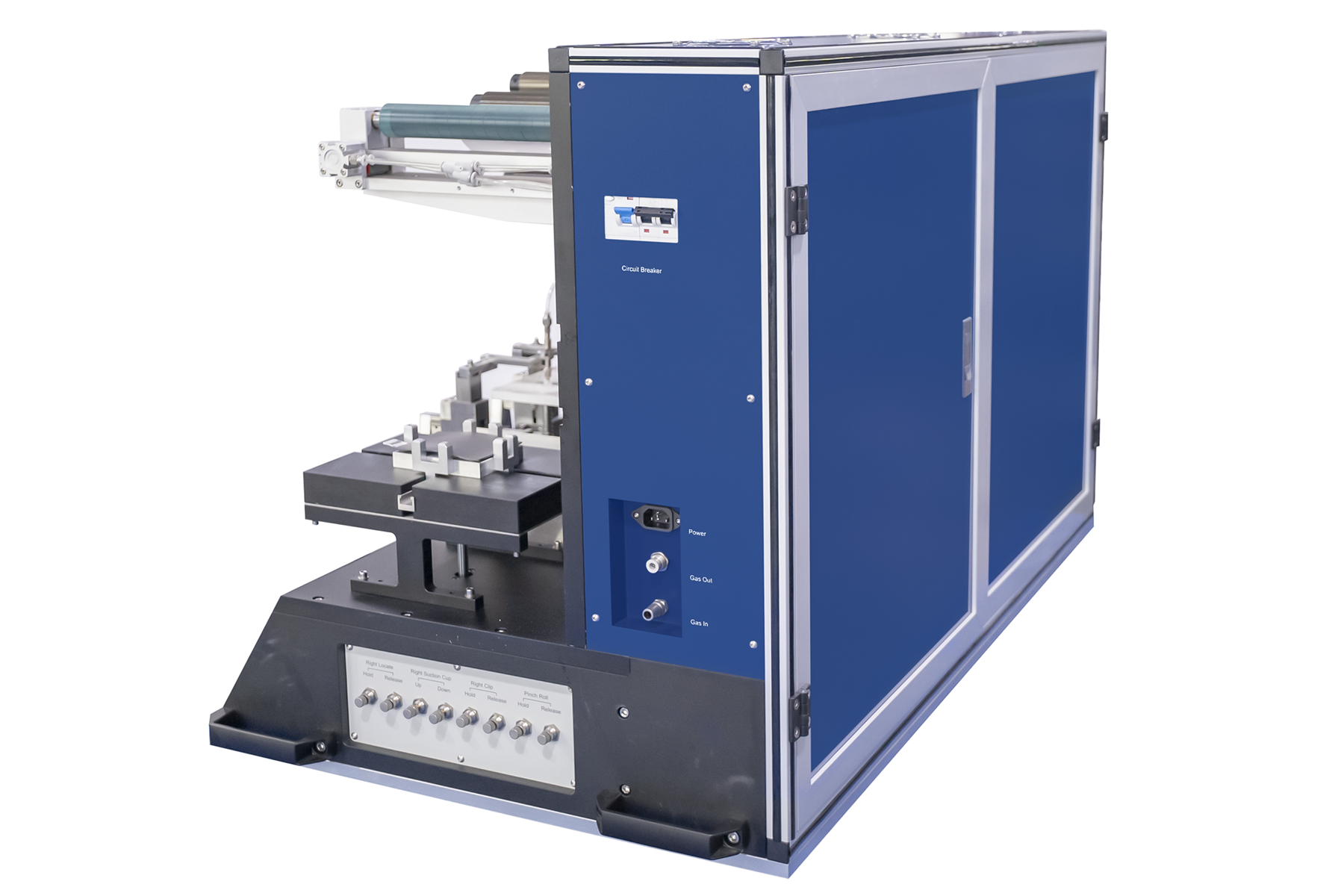 Large Automatic Pouch Cell Stacking Machine with Hybrid Stacking Modes (Max.200 mm L x 150 mm W), Glovebox Compatible - MSK-111A-PEM
