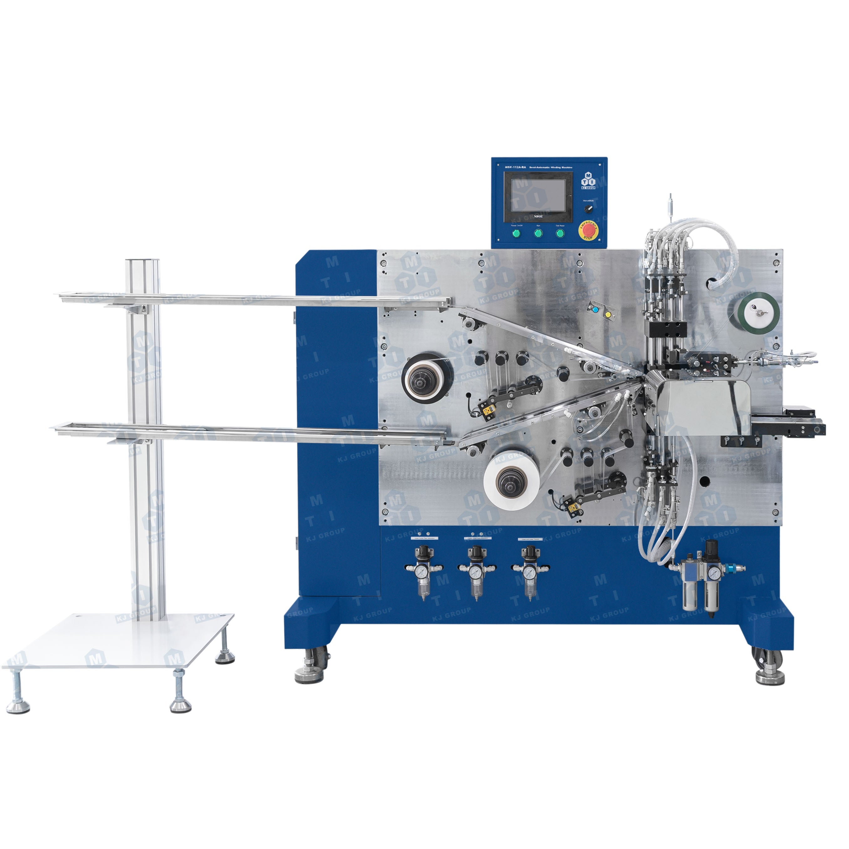 Semi-Automatic Winder with Auto-Taping Function for Cylindrical Cells (eg: 18650, 21700)- MSK-112A-RA