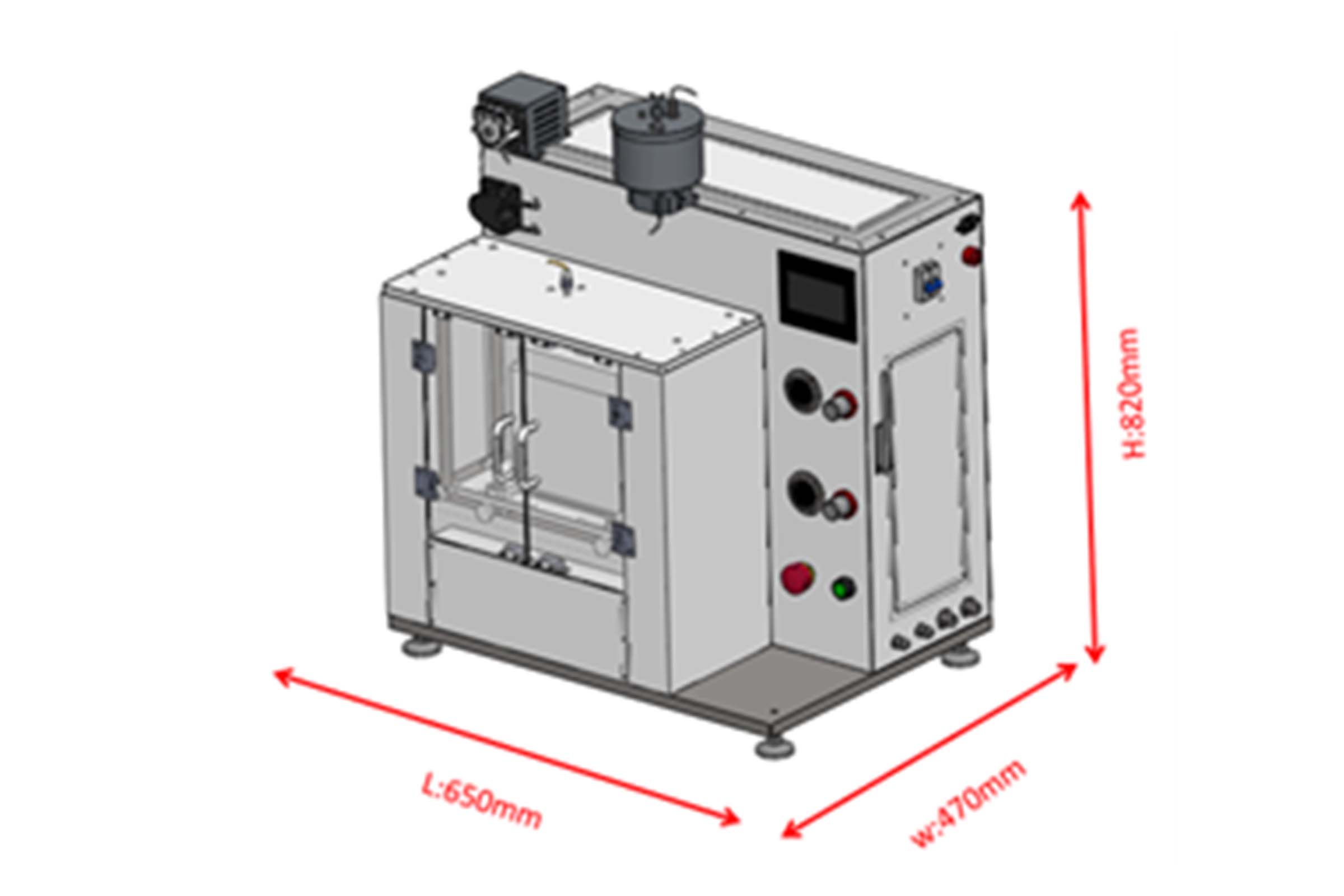 Compact Vacuum Electrolyte Injection System for Prismatic Cells - MSK-113-SVM