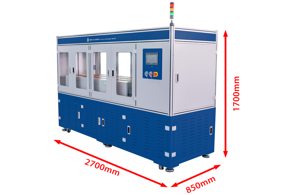 Horizontal 64-Channel Hot Press Machine (Max. 170*120 mm, Dual-Side Tabs) for Pouch Cell SEI Formation - MSK-131-HMT64