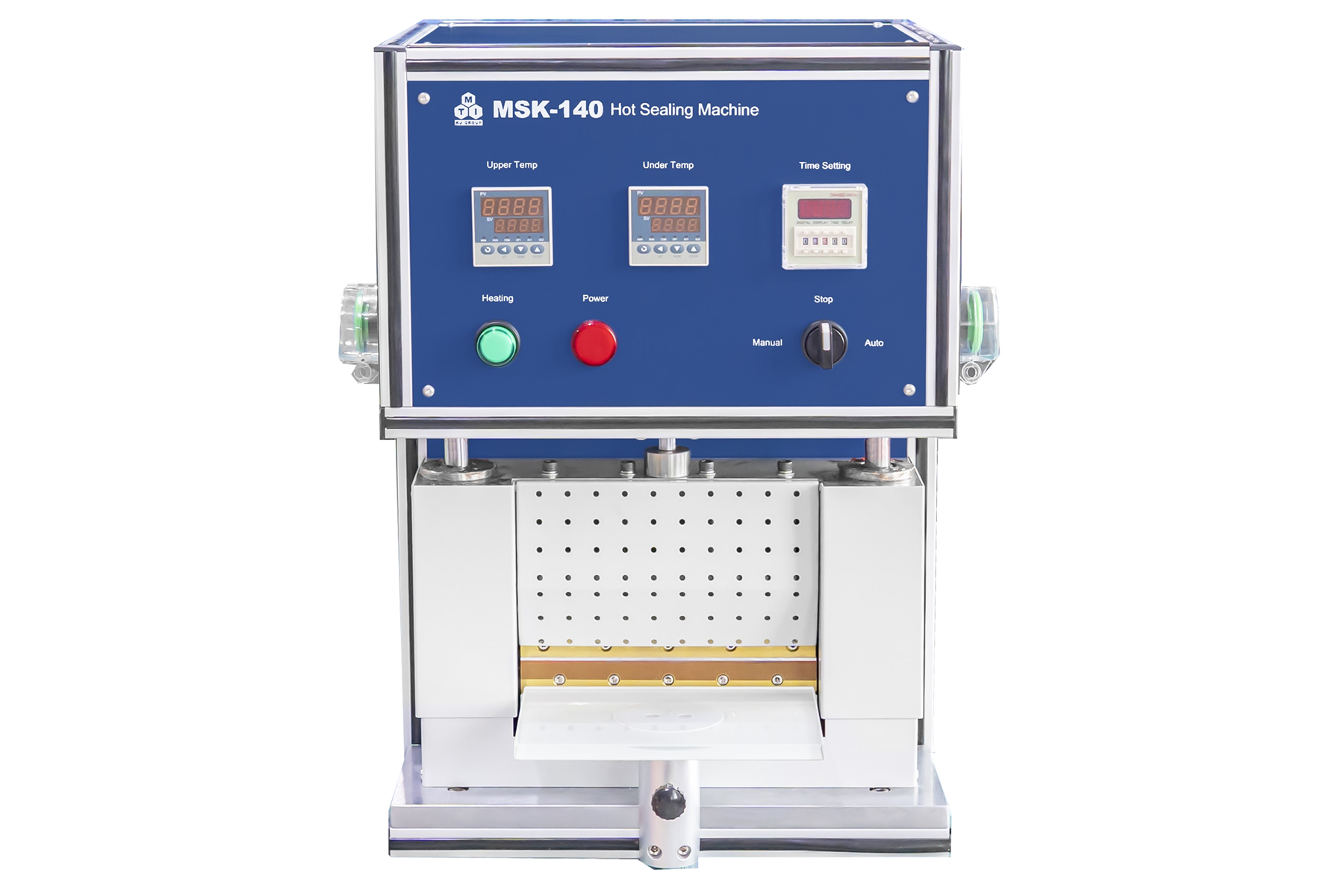 Heating Sealer for Sealing Laminated Aluminum Case of Pouch Cells Optional up to 370mm Width - MSK-140 & MSK-140L
