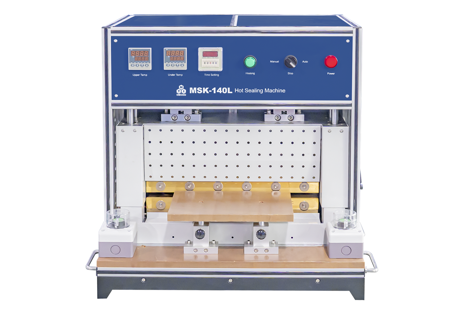 Heating Sealer for Sealing Laminated Aluminum Case of Pouch Cells Optional up to 370mm Width - MSK-140 & MSK-140L
