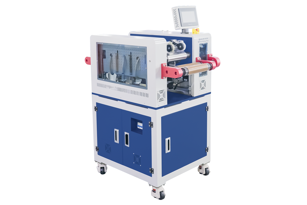 Hot Rolling Press with Asynchronous Speed for Dry Electrode / Solid State Electrolyte Fabrication (Max. 200mm W, 15T, 200 °C) - MSK-BPC-DF200