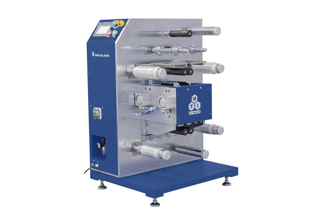 Roll-to-Roll Hot Laminator for Tri-Layer Composite (W: 200 mm, Max. 120℃,  0.6 T) - MSK-BSL-H200