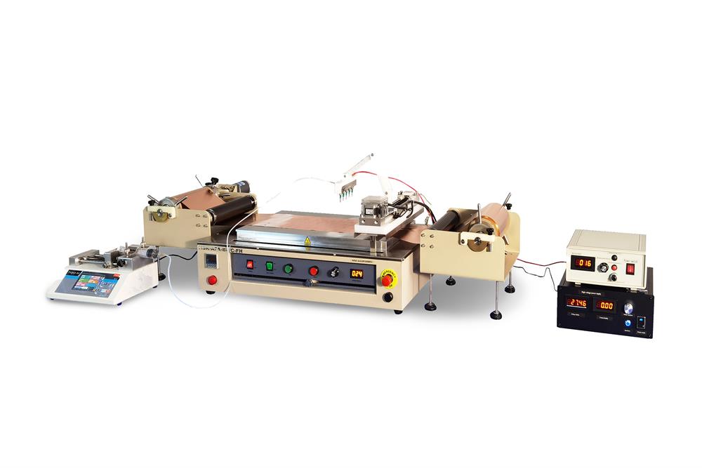 Roll to Roll Electrospinning System with Syringe Pump and Heating Bed-MSK-ESC-R2R