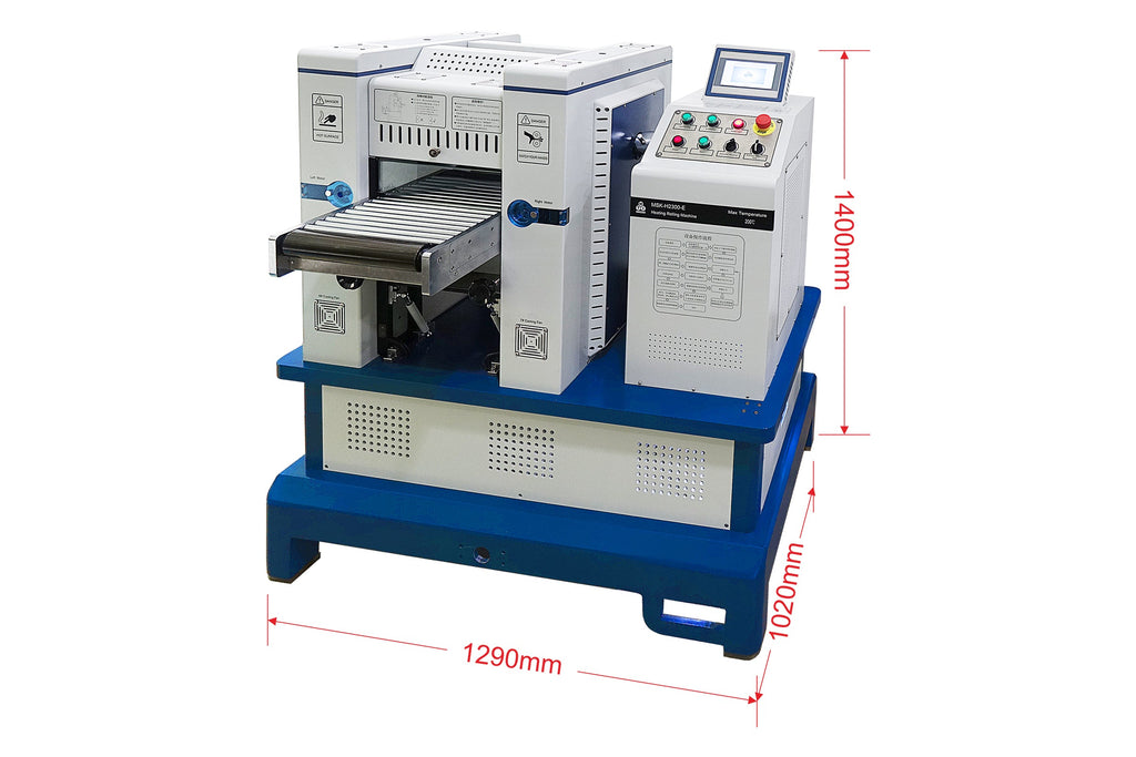 200C Max. Electric Hot Rolling Press (12'' Wide ) with Pressure Control Upto 15T - MSK-H2300-E