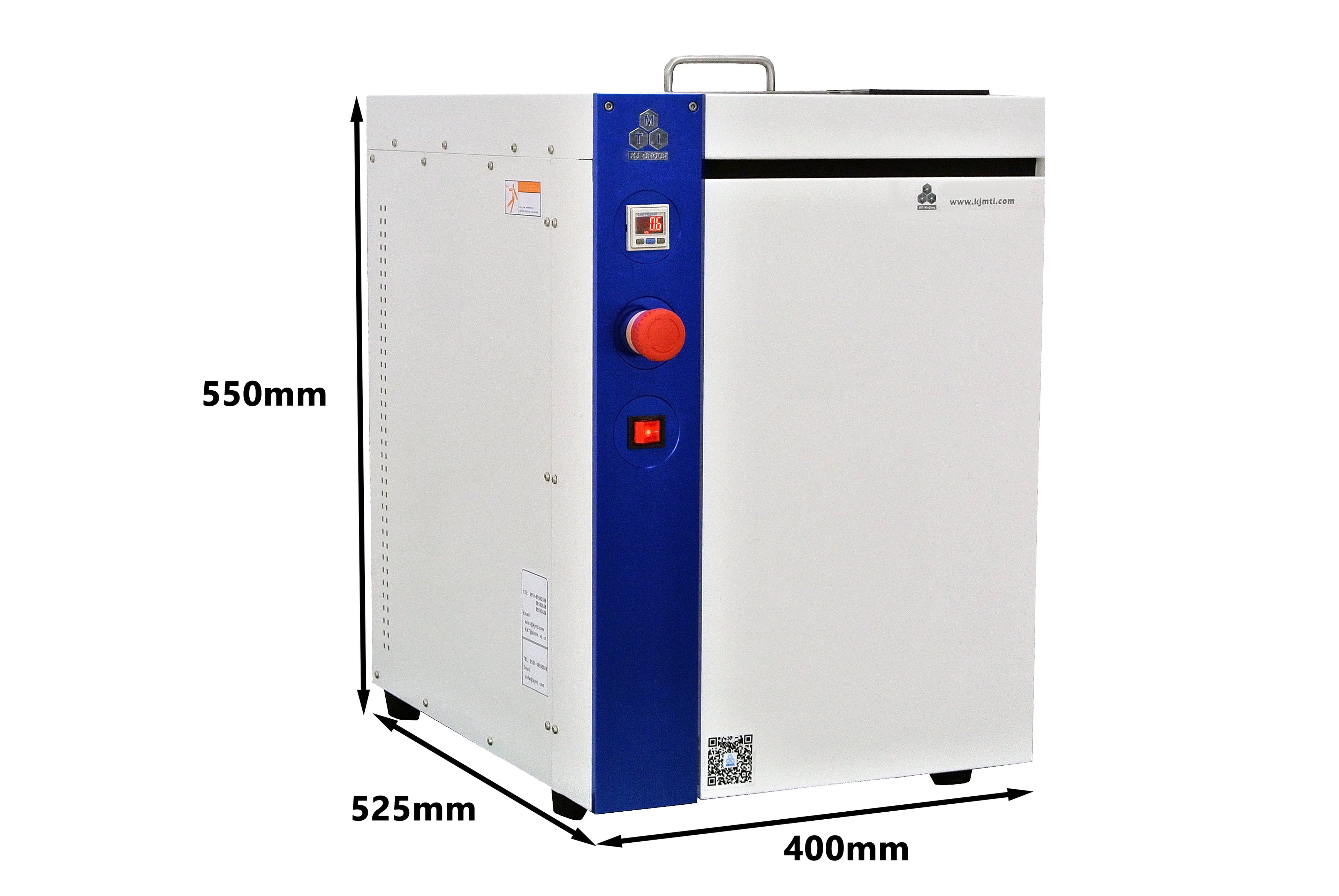 Vacuum Planetary Centrifugal Mixer w/ Two Containers (600ml) & Optional Ball Mill Jars - MSK-PCV-300-LD