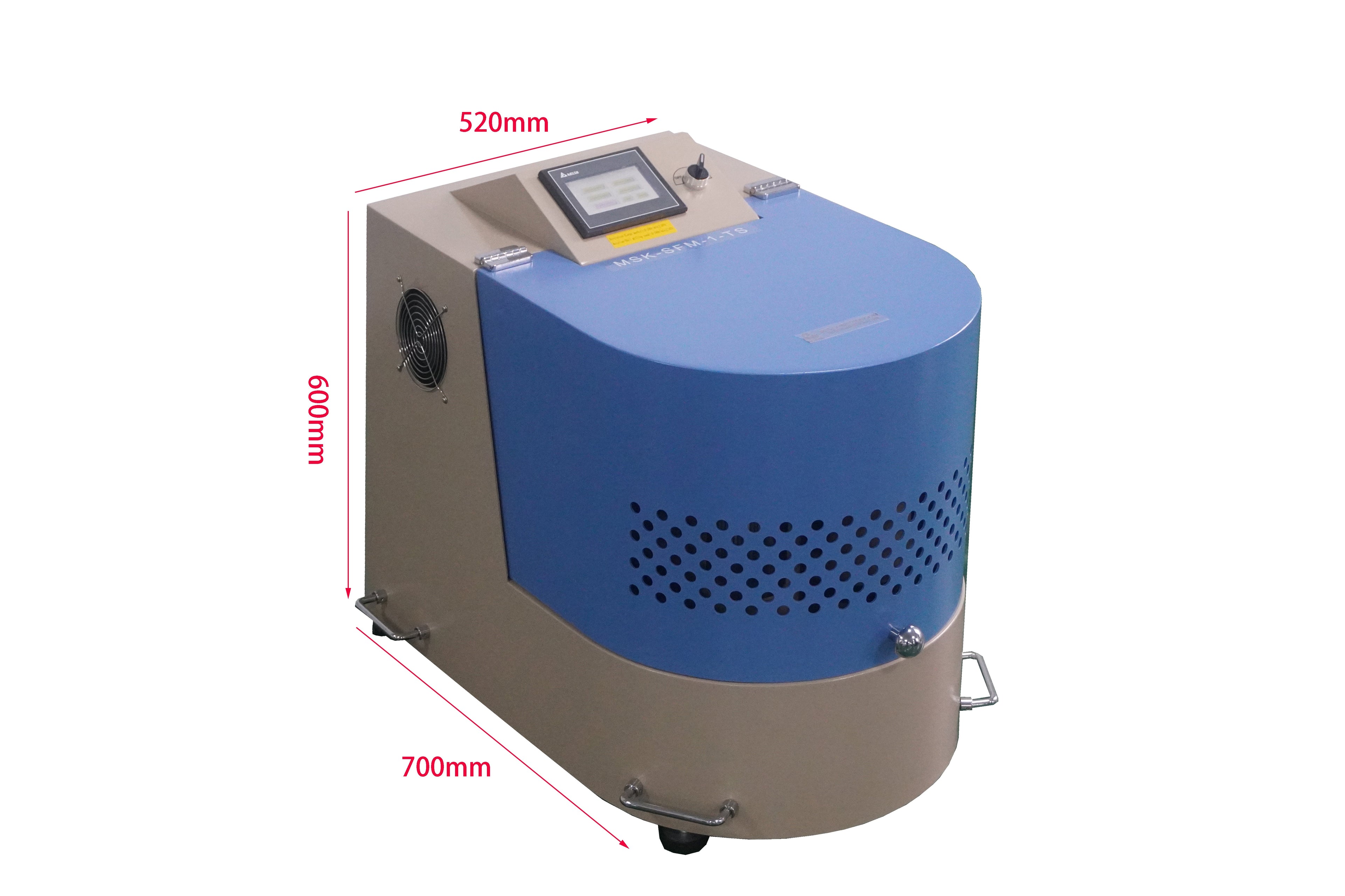 2L Capacity Programmable Planetary Ball Mill (4x500 ml capacity) with Optional Jars - MSK-SFM-1-TS