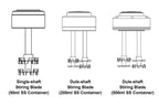 Stainless-Steel Mixing Jar with Blades (Multiple Variable Size) for MSK-SFM-16HS