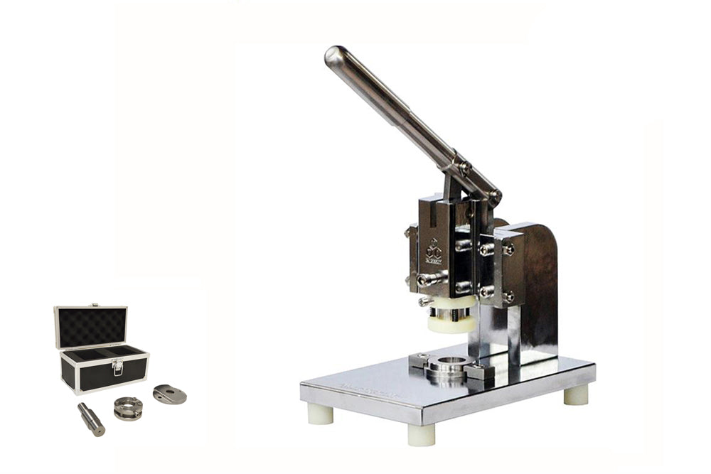 Compact Precision Disc Cutter with 4 Sets of Cutting Die (15, 19, 20 & 24 mm)-MSK-T07
