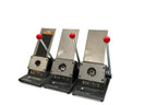 Three Manual Die Cutters for 1"x1" Split Pouch Cell - MSK-T-3