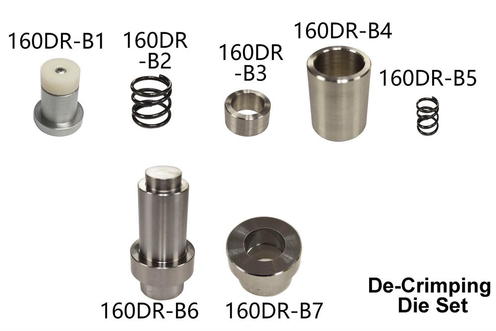 MSK-160D/E Series Crimping or Disassembling Die Set Replacement - MSK-160DR