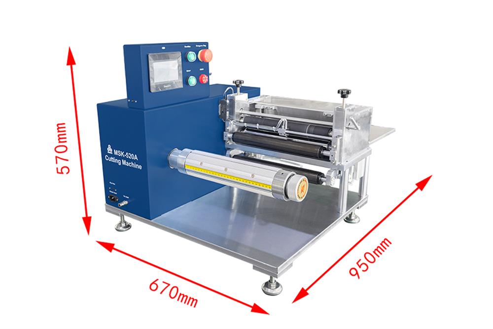 Automatic Roll-to-Sheet Cutting Machine for Electrodes Cutting - MSK-520A